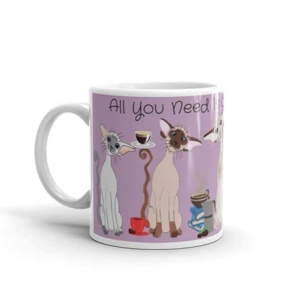 All You Need Is Coffee And Cats Mug