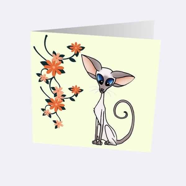 Pack of 10 Siamese & Oriental Any Occasion Cards - Image 4