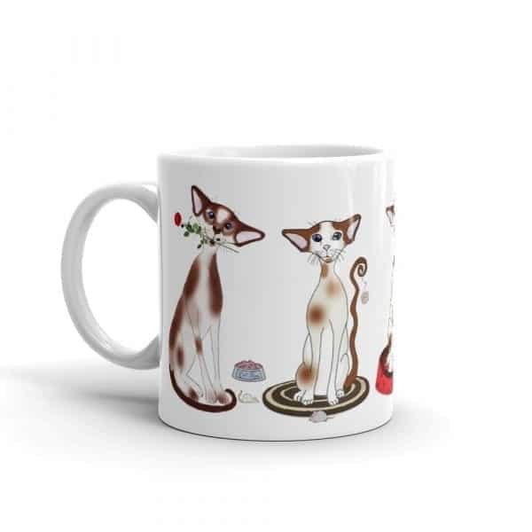 Oriental Cats Mug