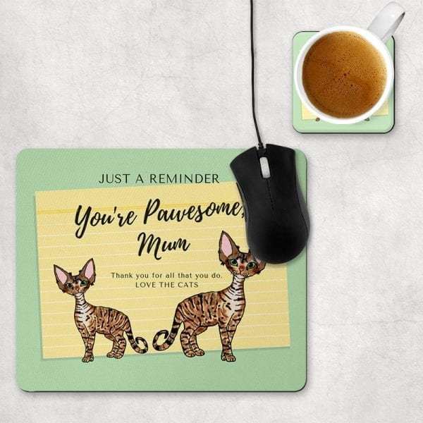 Devon Rex Mouse Mat