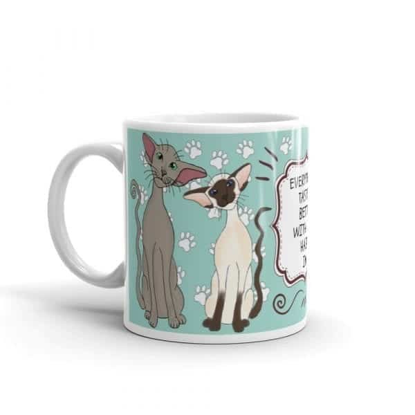 Siamese and Oriental Cat Mug - Image 2