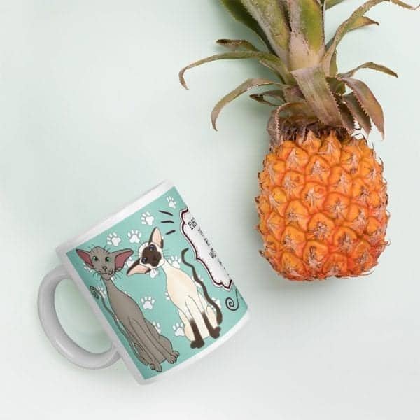 Siamese and Oriental Cat Mug - Image 6