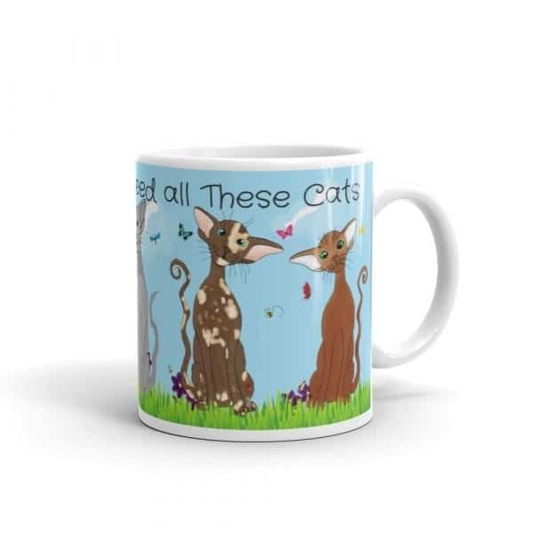 Oriental Cats Mug - Image 3