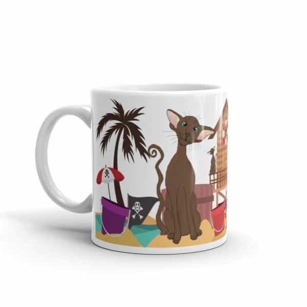 Oriental Cats Mug