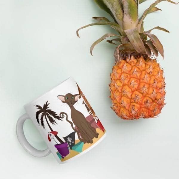 Oriental Cats Mug - Image 5