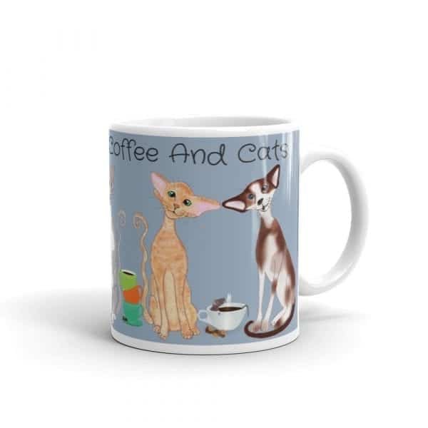 Oriental Cat Mug - Image 3