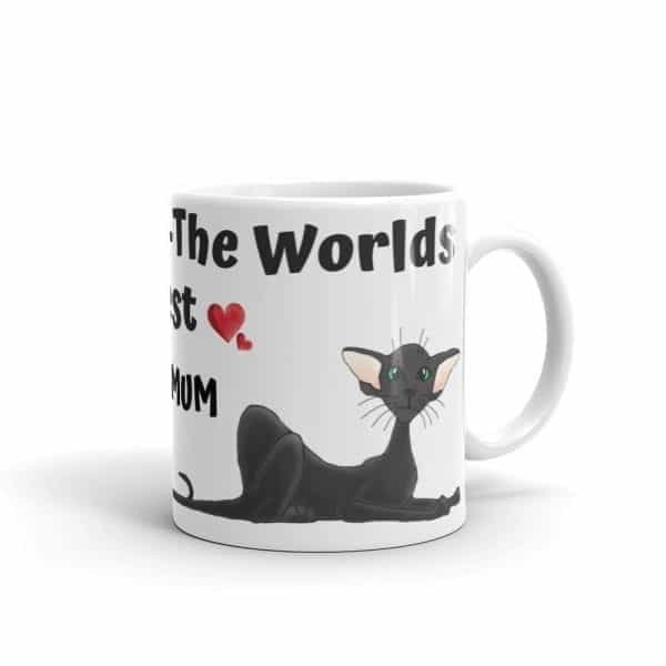 Oriental Cat Mug – Add Own Name - Image 2