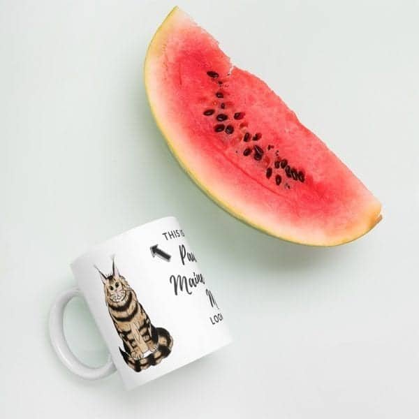 Maine Coon Cat Mug - Image 5