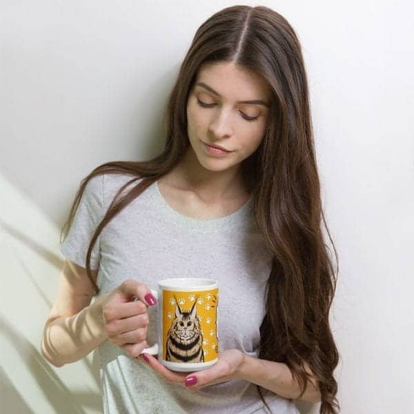 Maine Coon Cat Mug - Image 7