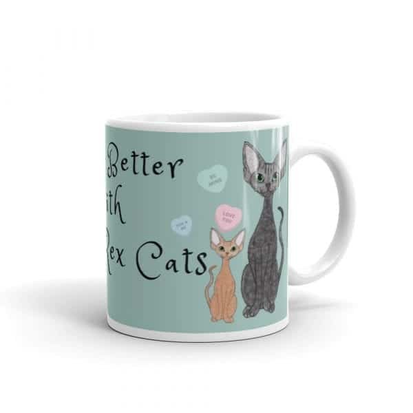 Devon Rex Cat Mug - Image 3