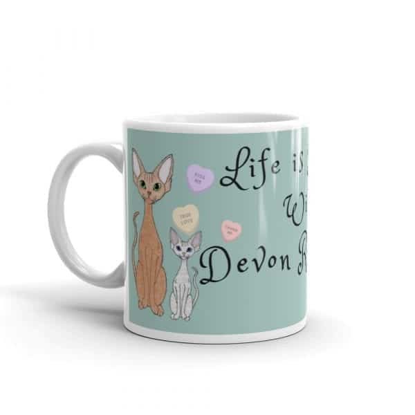 Devon Rex Cat Mug