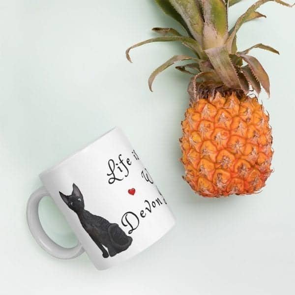 Devon Rex Cat Mug - Image 4