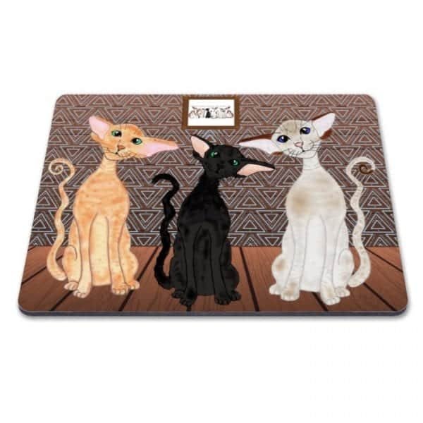 Siamese and Oriental Cat Coasters