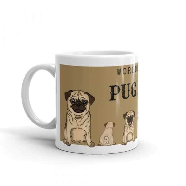 Pug Dog Mug – Worlds Best Dad