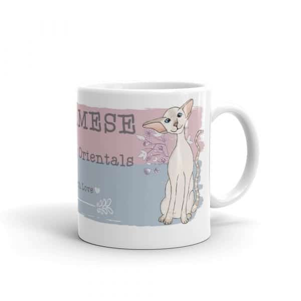 Siamese Cat Mug – Add Your Cattery Name