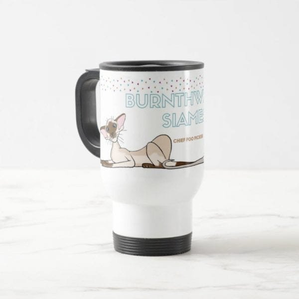 Siamese Cat Mug – Add Your Cattery Name - Image 10