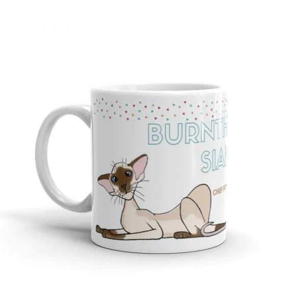 Siamese Cat Mug – Add Your Cattery Name - Image 3