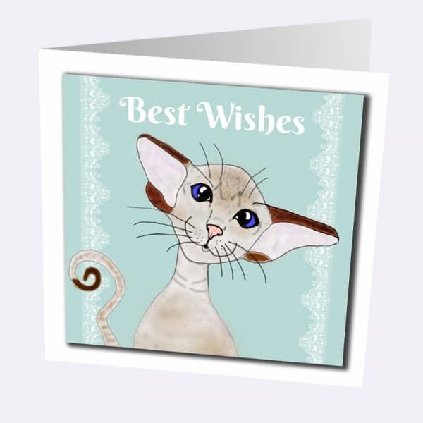 Siamese Greetings Card