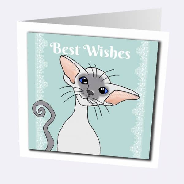 Siamese Greetings Card