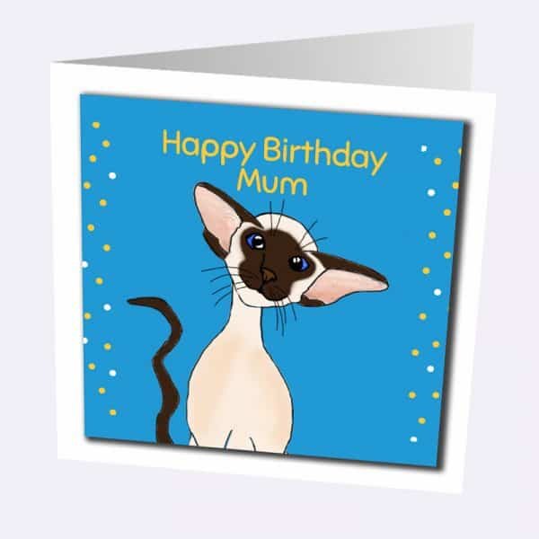 Siamese Greetings Card