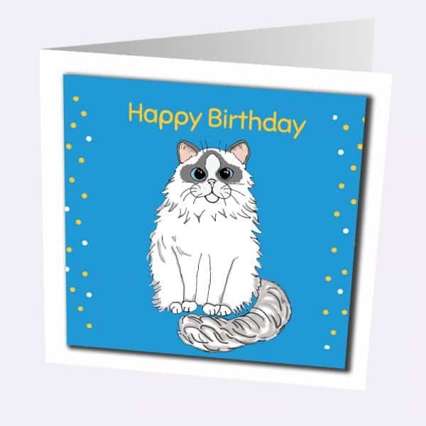 Ragdoll Greetings Card