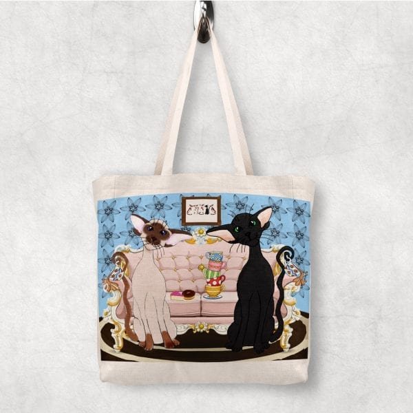 Siamese and Oriental Tote Bags - Image 2