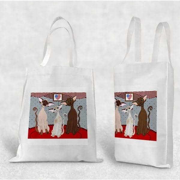 Siamese and Oriental Tote Bags - Image 2