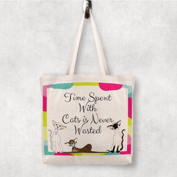 Siamese and Oriental Tote Bags