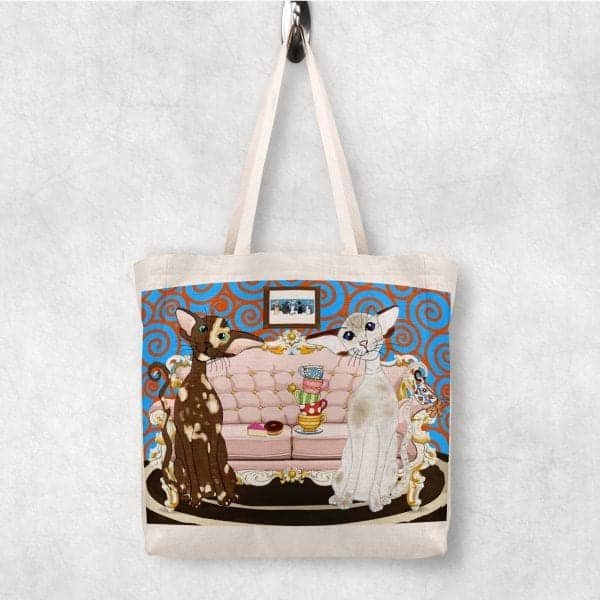 Siamese and Oriental Tote Bags - Image 2