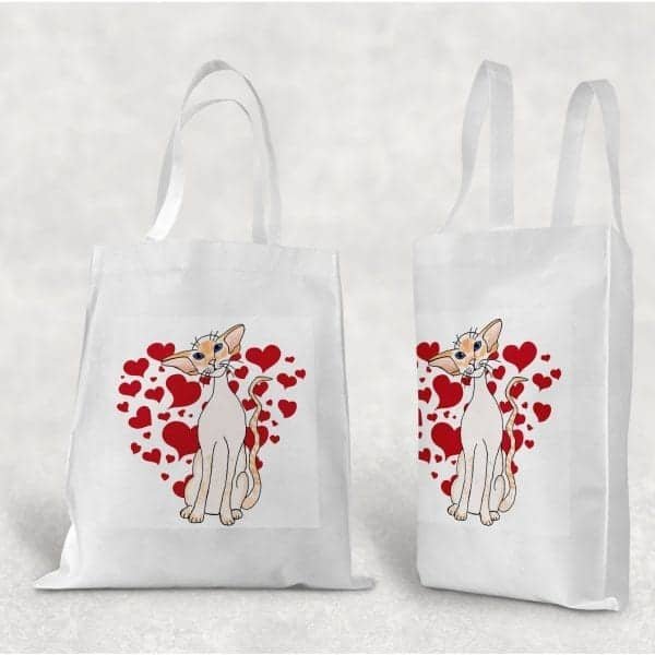 Siamese Tote Bags