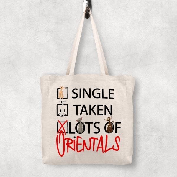 Oriental Tote Bags