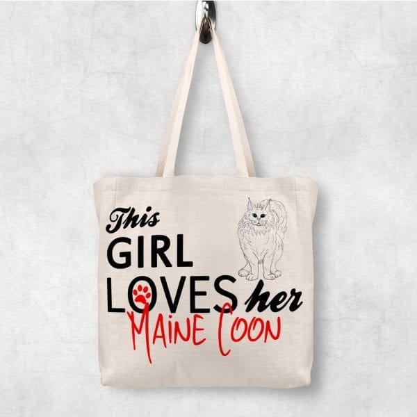 Maine Coon Tote Bags - Image 2