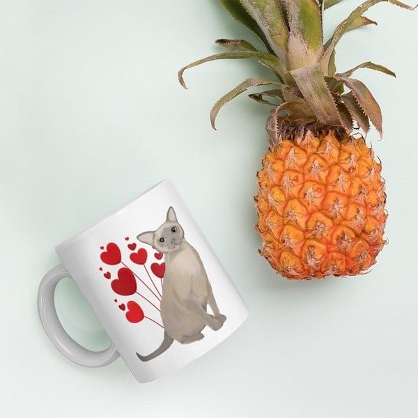 Burmese Cat Mug - Image 4