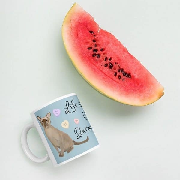 Burmese Cat Mug - Image 7