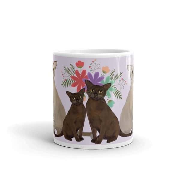 Burmese Cat Mug - Image 2