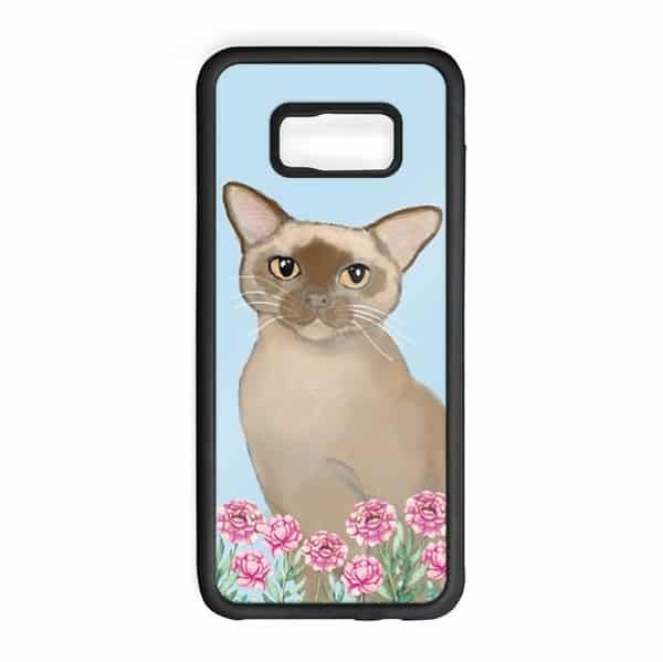 Burmese Cat Phone Case - Image 3