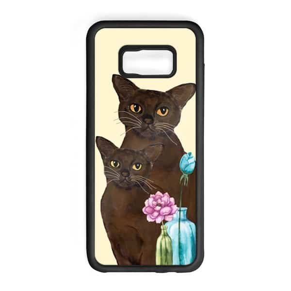 Burmese Cat Phone Case - Image 3