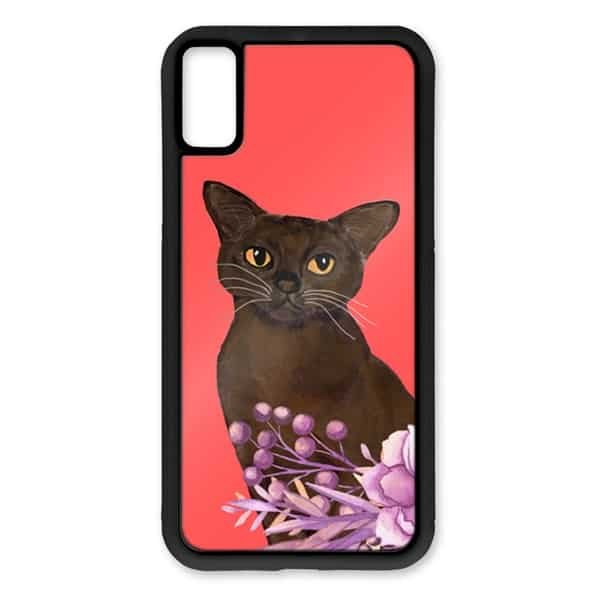 Burmese Cat Phone Case - Image 2