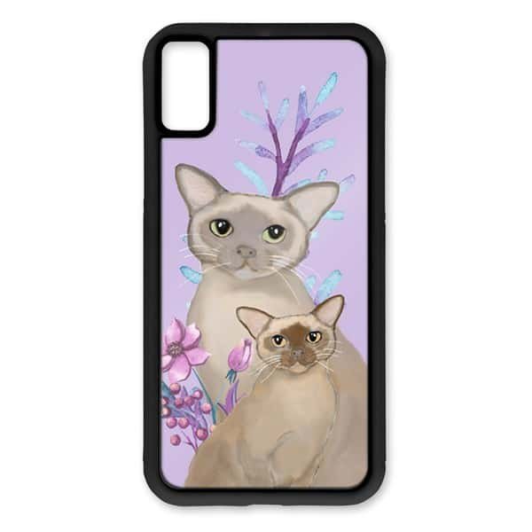 Burmese Cat Phone Case - Image 3