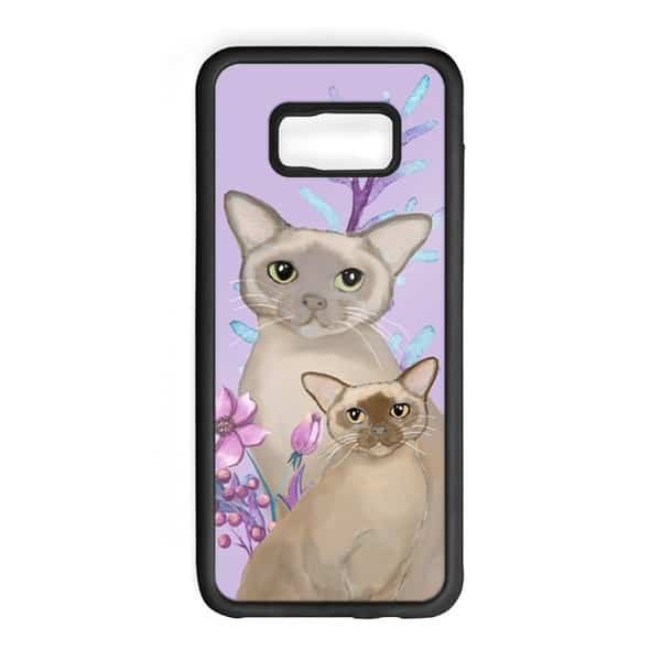 Burmese Cat Phone Case - Image 4