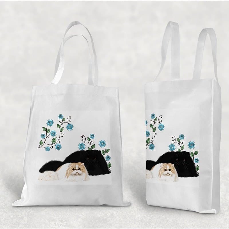 persian cat bag