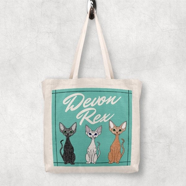 Devon Rex Tote Bag