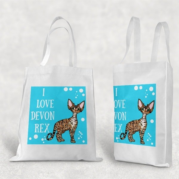 Devon Rex Tote Bag