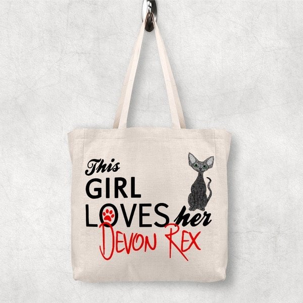 Devon Rex Tote Bag