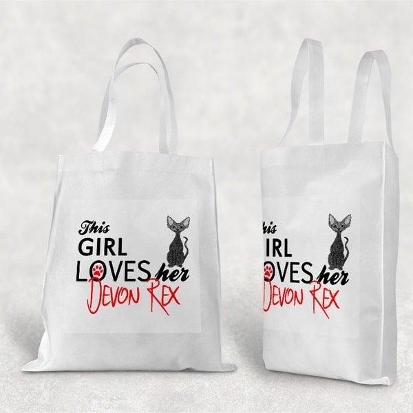 Devon Rex Tote Bag - Image 2