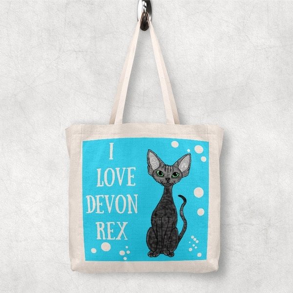 Devon Rex Tote Bag