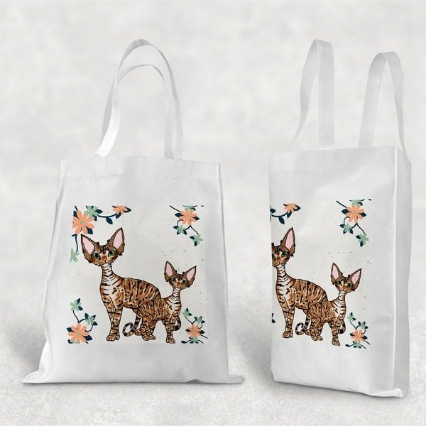 Devon Rex Tote Bag