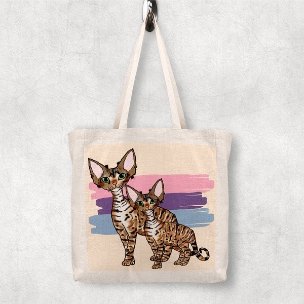 Devon Rex Tote Bag