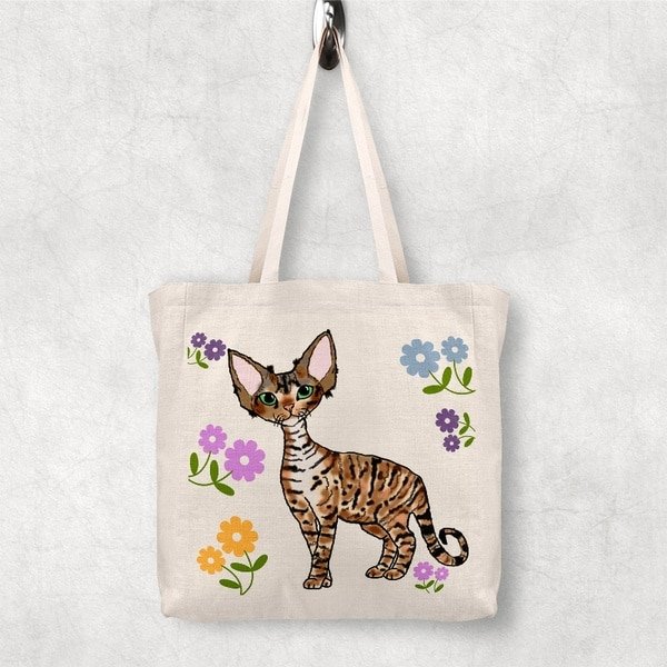 Devon Rex Tote Bag - Image 2