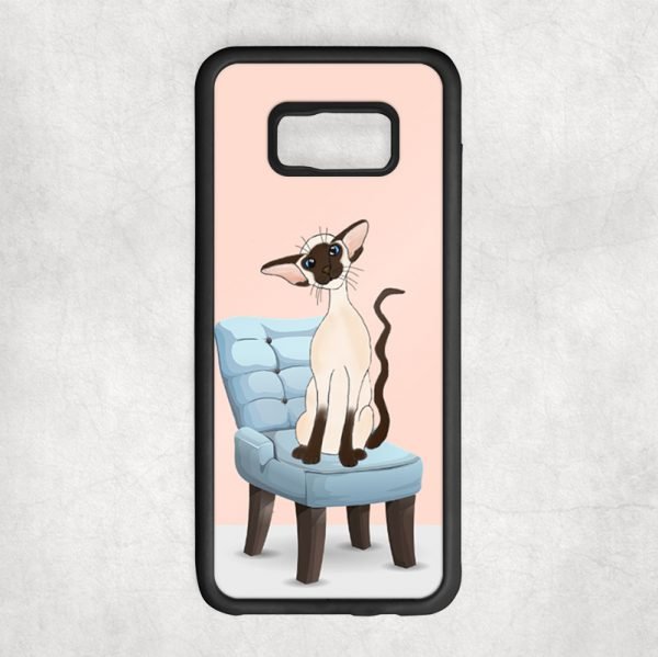 Siamese Cat Phone Case - Image 2